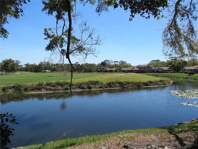 view of water feature