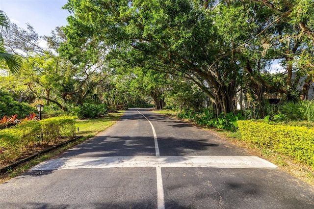 view of road