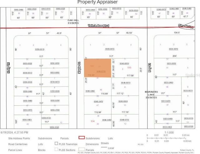 Maple St, Interlachen FL, 32148 land for sale