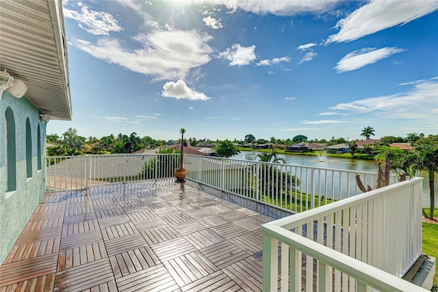 8607 51st Ave W, Bradenton, FL 34210 - view of patio with a water view