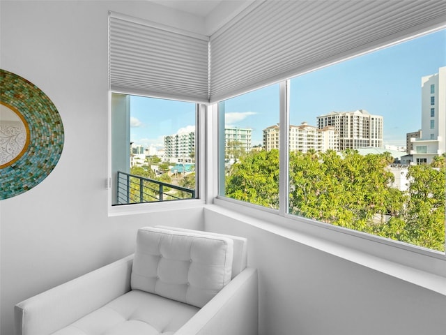 interior space with a wealth of natural light