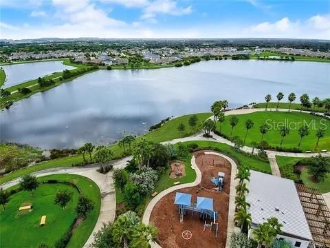 5415 Limelight Dr, Apollo Beach, FL 33572 - aerial view of a large body of water