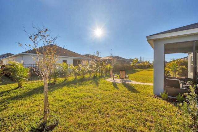 5415 Limelight Dr, Apollo Beach, FL 33572 - view of yard with a patio area