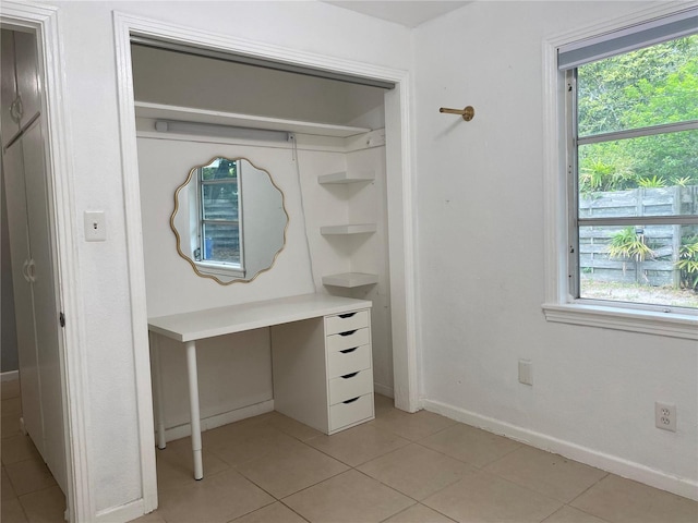 view of closet