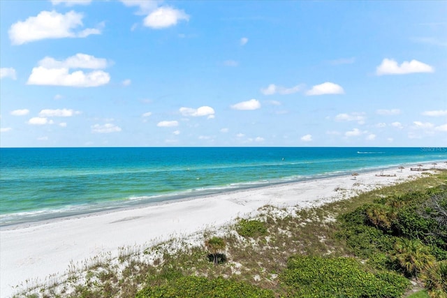 water view with a beach view