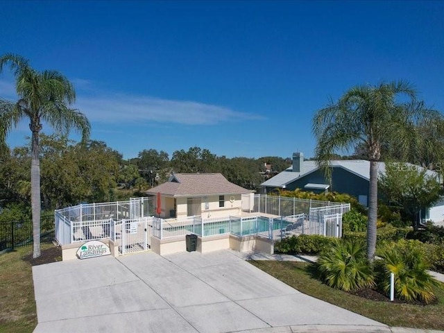 view of pool