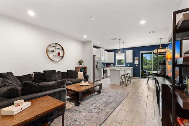 view of living room