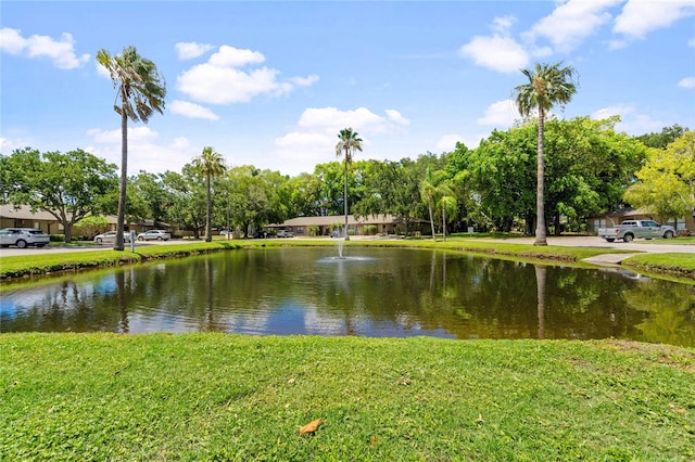 property view of water