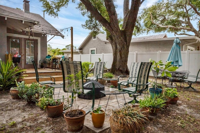 view of patio