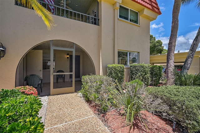 view of property entrance