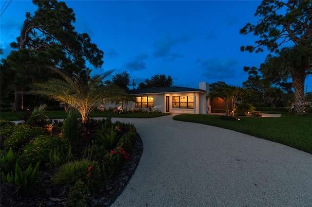 view of ranch-style home