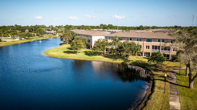 property view of water