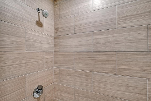 details featuring tiled shower