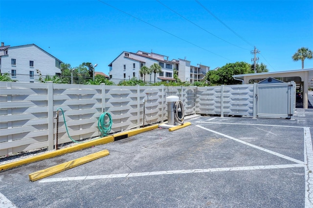 view of car parking