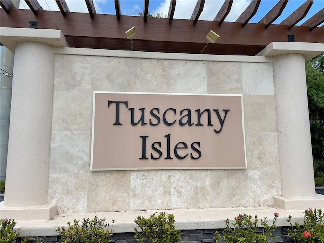 8930 Tuscany Isles Dr, Punta Gorda, FL 33950 - view of community sign