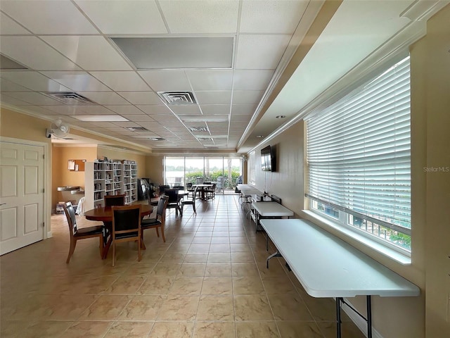 8930 Tuscany Isles Dr, Punta Gorda, FL 33950 - dining room with ornamental molding