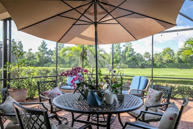 view of patio