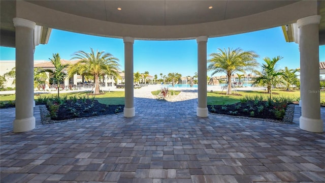 view of patio