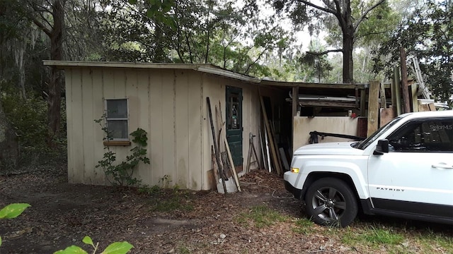 view of side of property