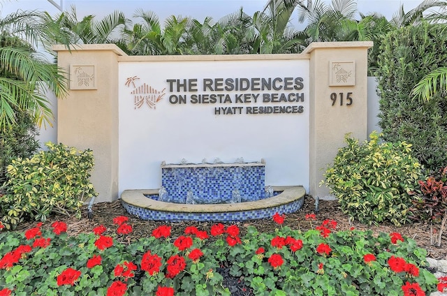 915 Seaside Drive 607, Weeks 14-15, Sarasota, FL 34242 - view of community / neighborhood sign
