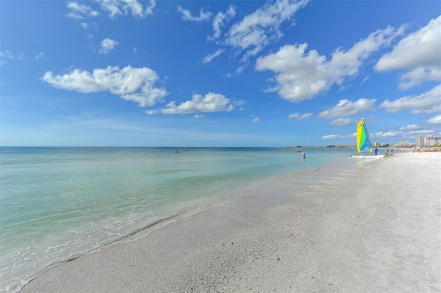 water view with a beach view