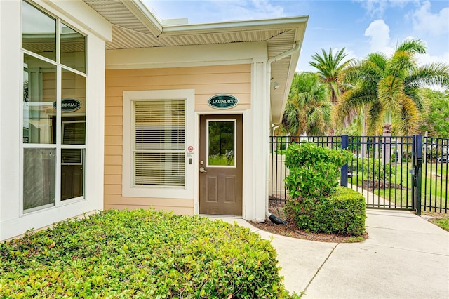 view of property entrance