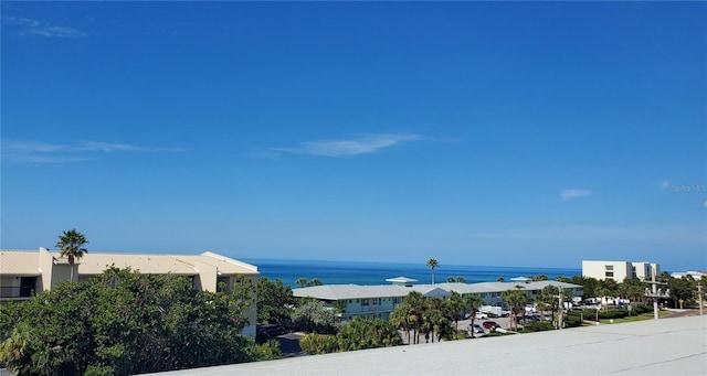 view of water feature