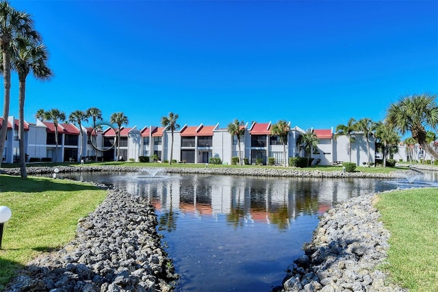 water view with a residential view