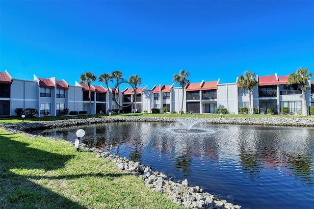 water view featuring a residential view