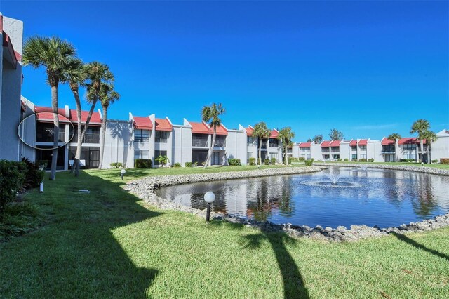 water view featuring a residential view