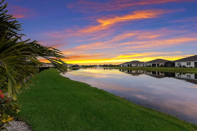 property view of water