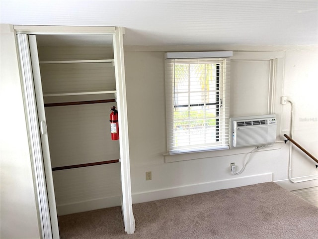 closet with cooling unit