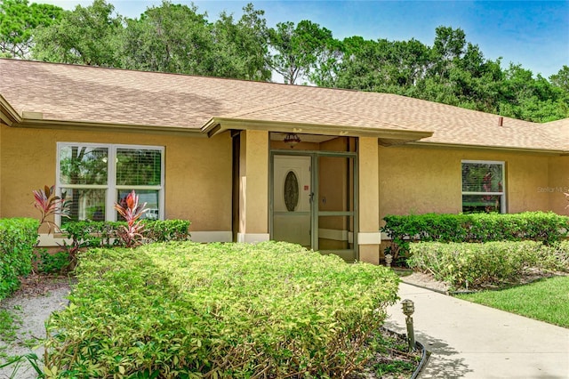 view of ranch-style home