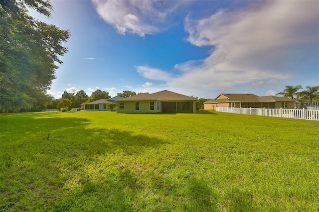 11622 Summit Rock Ct, Parrish, FL 34219 - view of yard featuring a sunroom