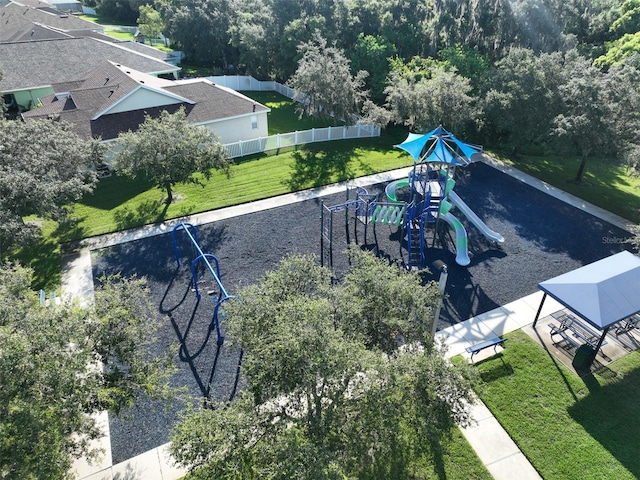 11622 Summit Rock Ct, Parrish, FL 34219 - bird's eye view of a park