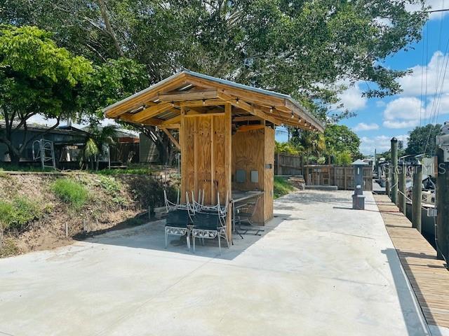 view of patio / terrace with fence