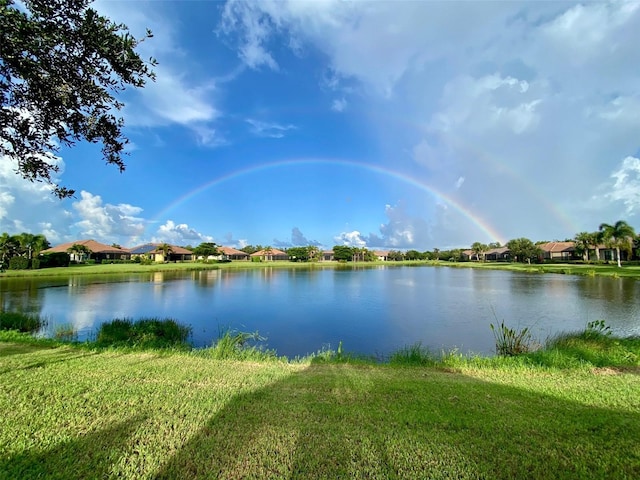 property view of water