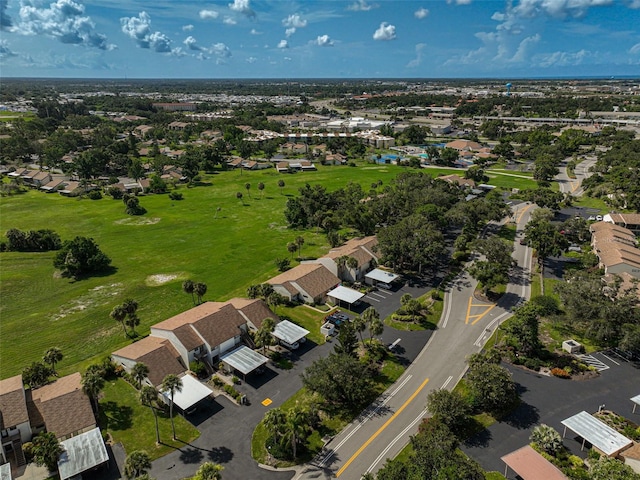 drone / aerial view