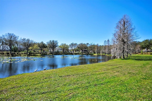 property view of water