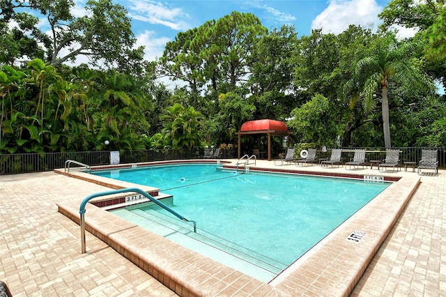 view of swimming pool