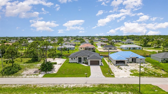 drone / aerial view featuring a residential view