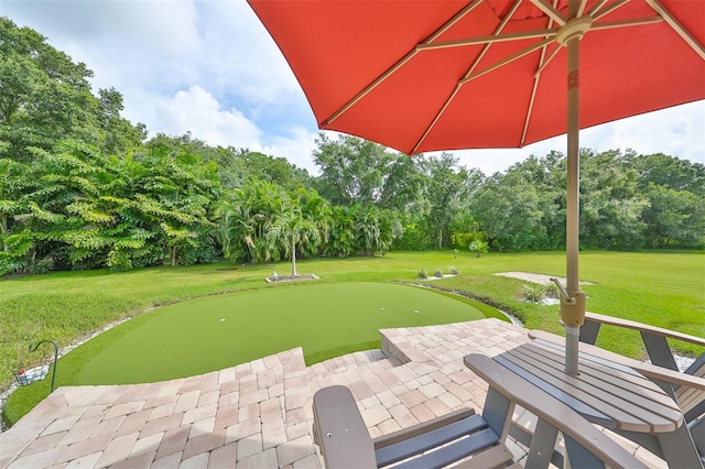 view of patio