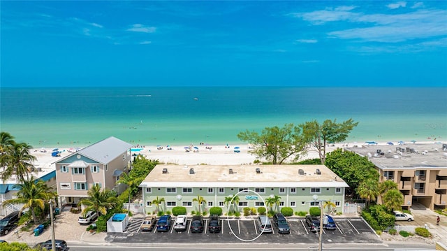 water view featuring a view of the beach