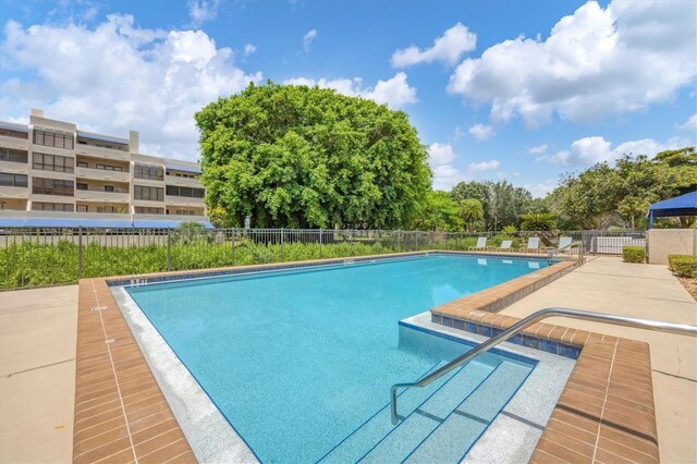 view of swimming pool