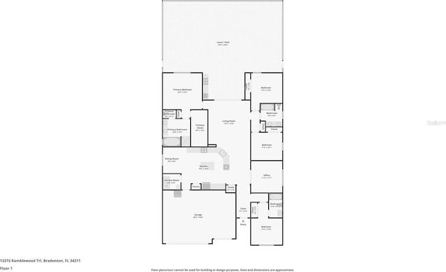 13215 Ramblewood Trl, Bradenton, FL 34211 - view of layout