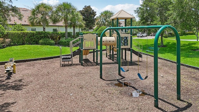 13215 Ramblewood Trl, Bradenton, FL 34211 - community playground with a lawn