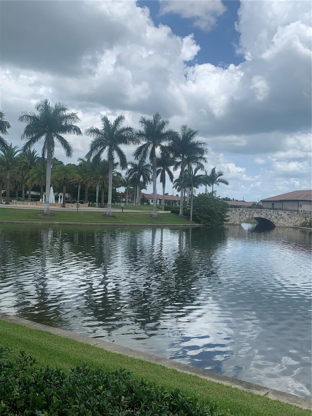 property view of water