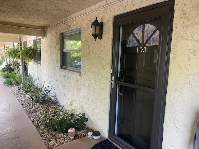 view of property entrance