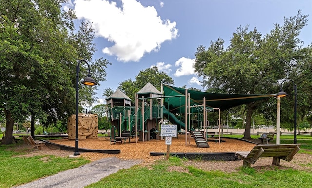 view of playground