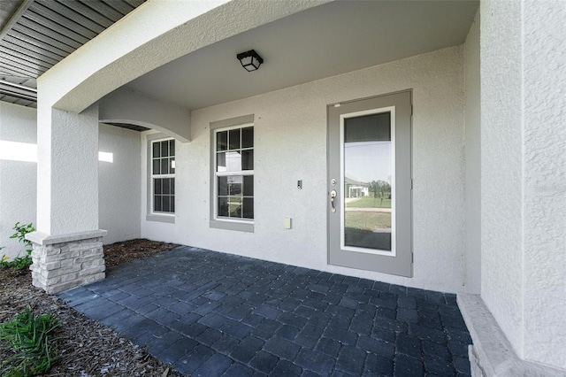 exterior space with a patio area